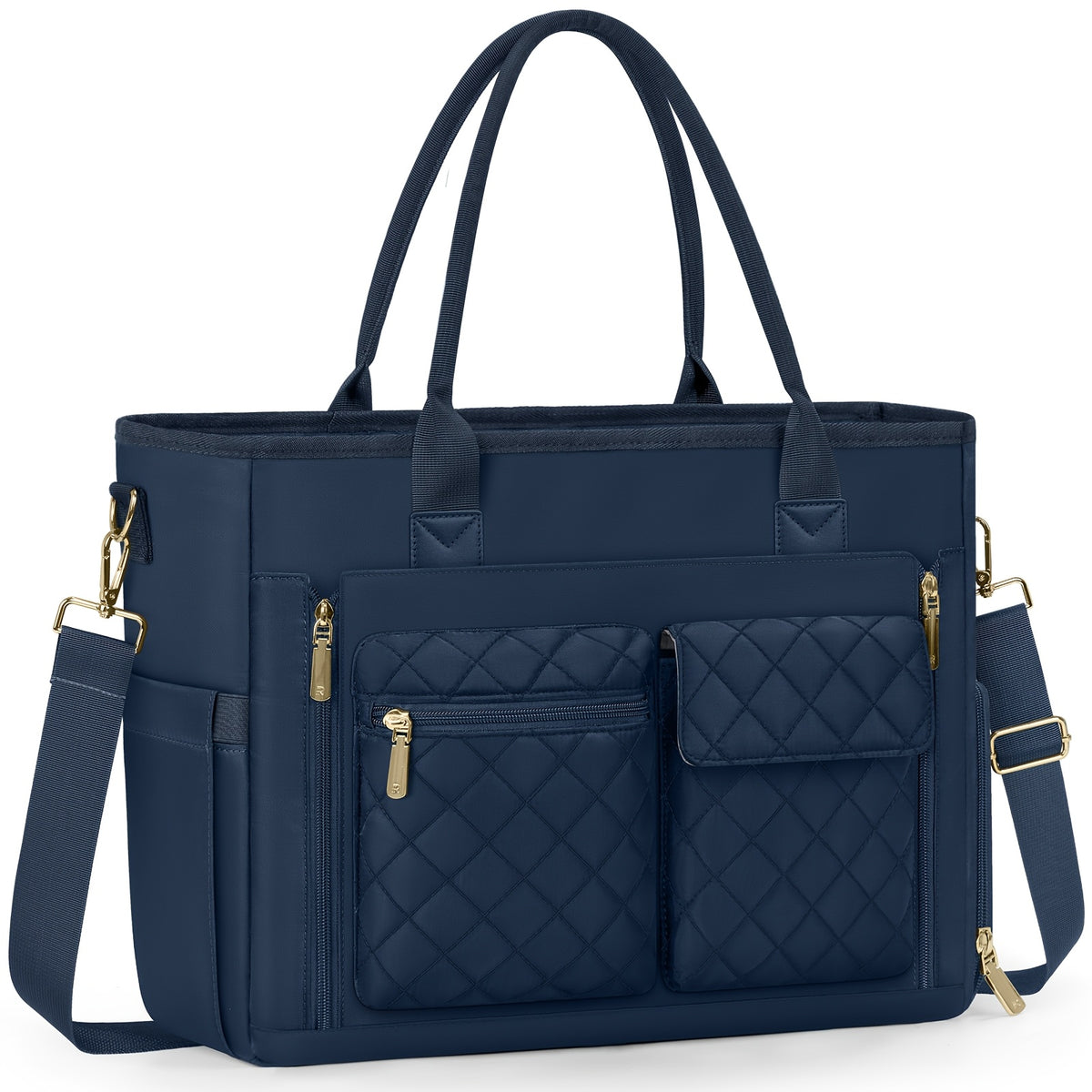 teacher tote bag insulated lunch compartment 15 6