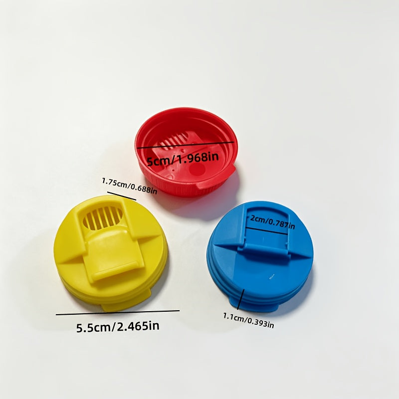 3pcs set leak proof lids keep drinks   beverage