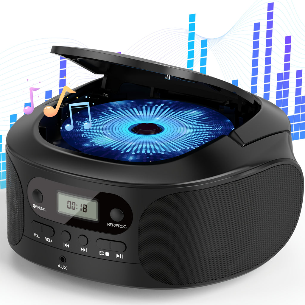 portable cd player boombox cd cd r cd rw compatible