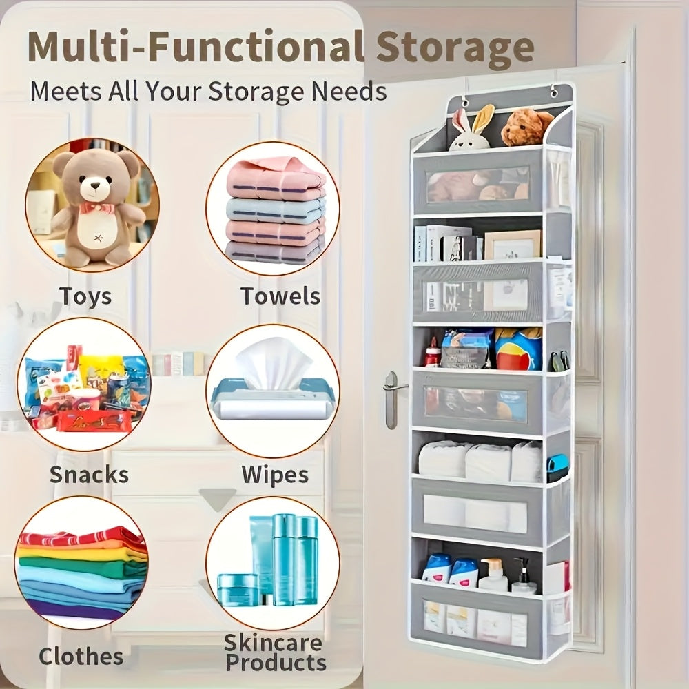 5 layer behind door storage rack 19 96kg load bearing