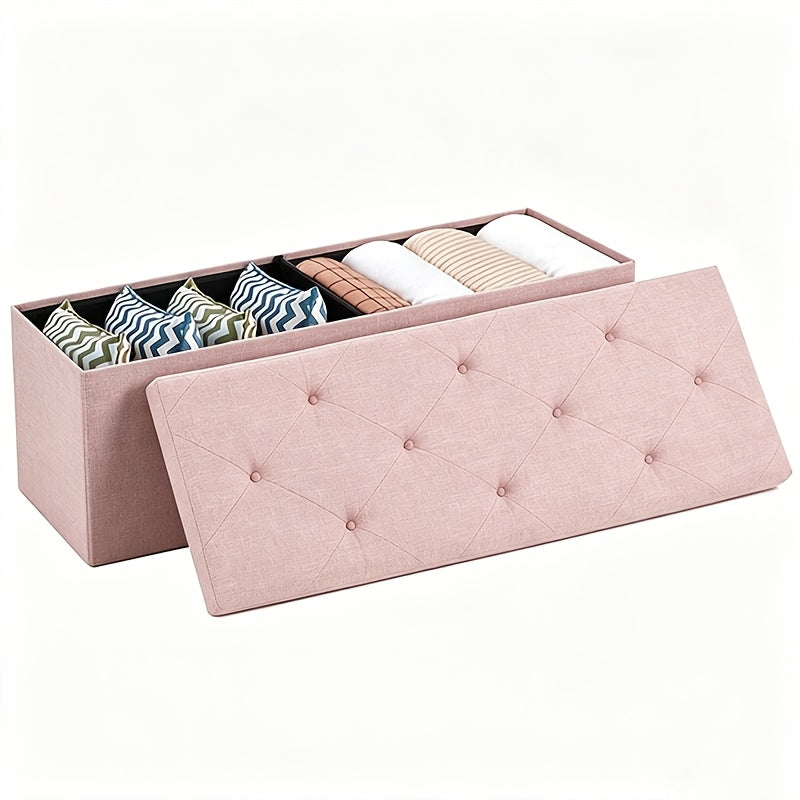 30 43 inch heavy duty folding storage   bench shoe