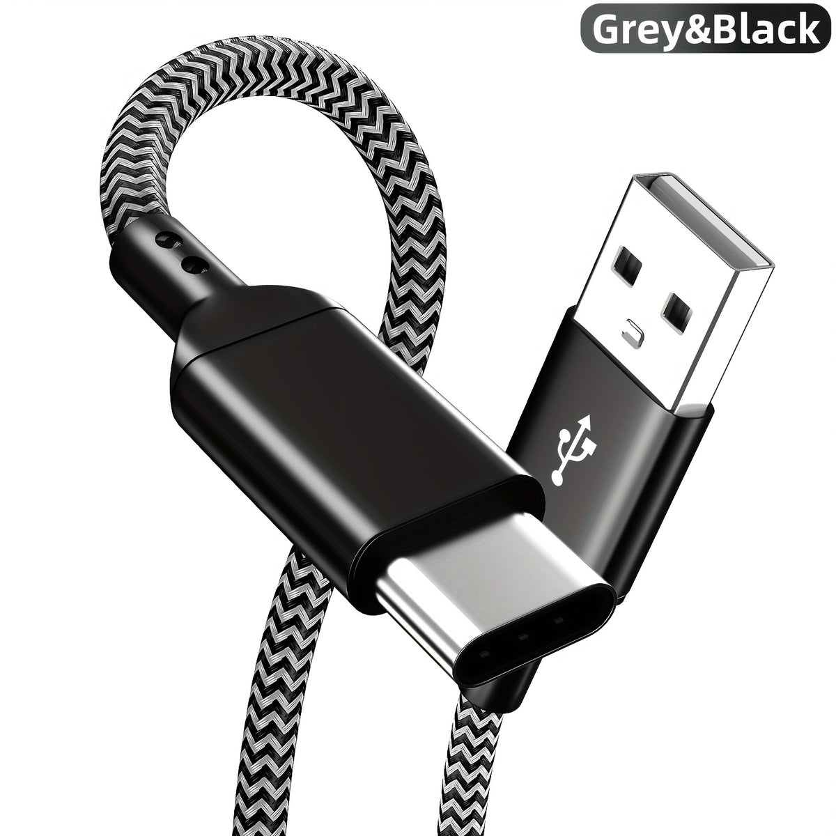 type c charger fast charging usb type c cable braided super