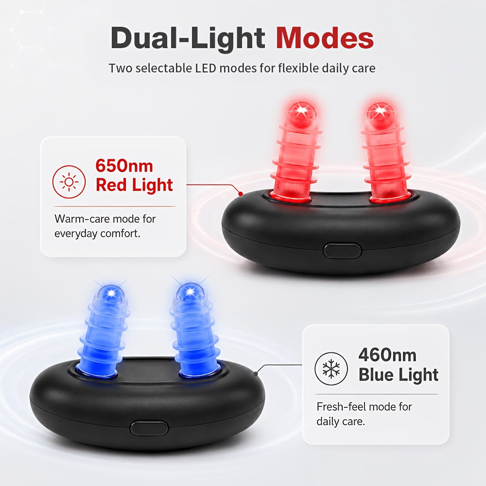 red light nasal device sinus congestion allergy