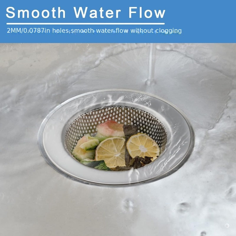 2 pcs sink strainer kitchen sink drain basket