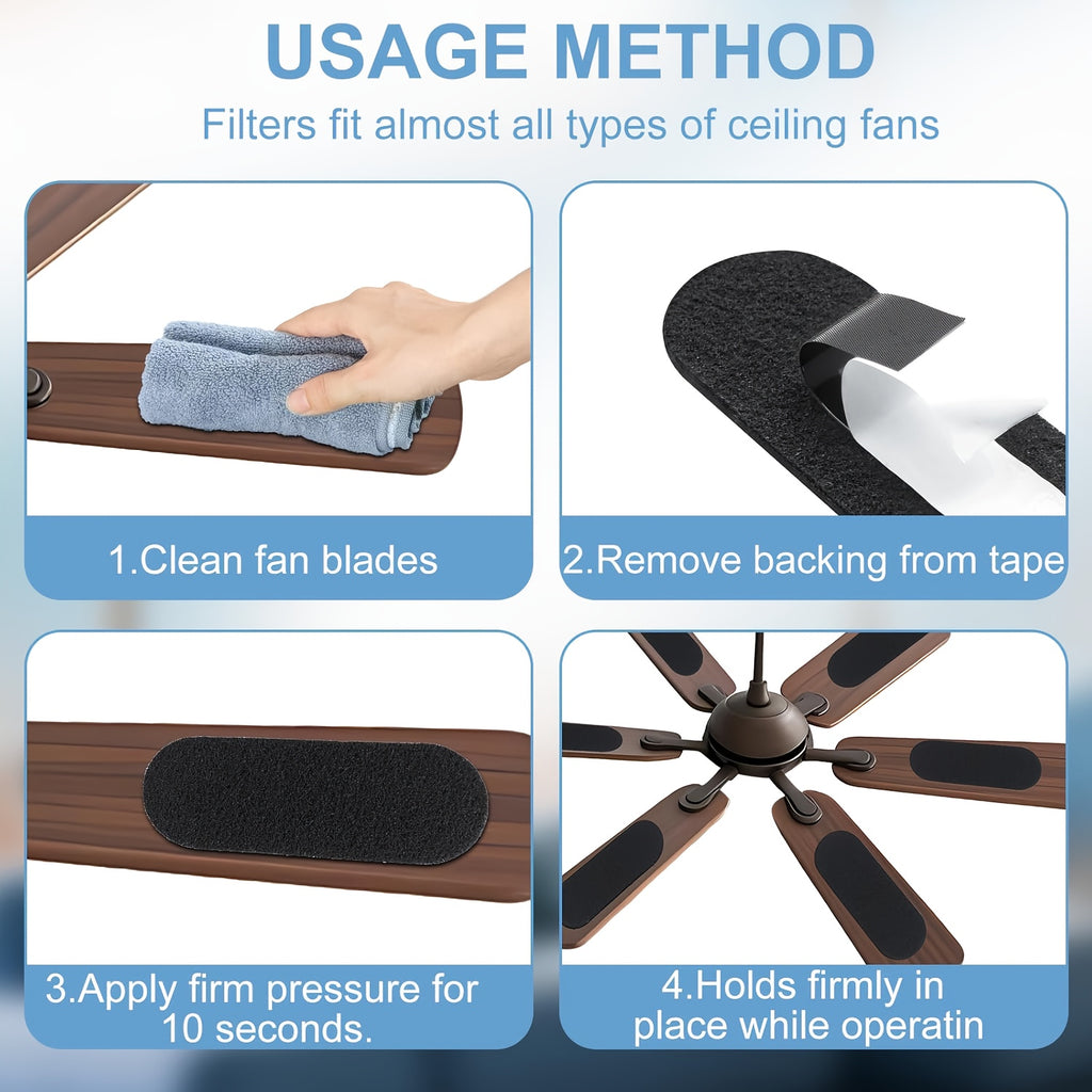 5pcs ceiling fan blade activated carbon   blade air