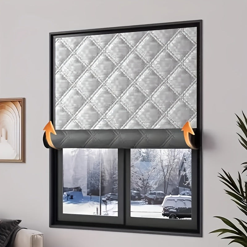 blackout thermal insulated curtain suitable no drill tape