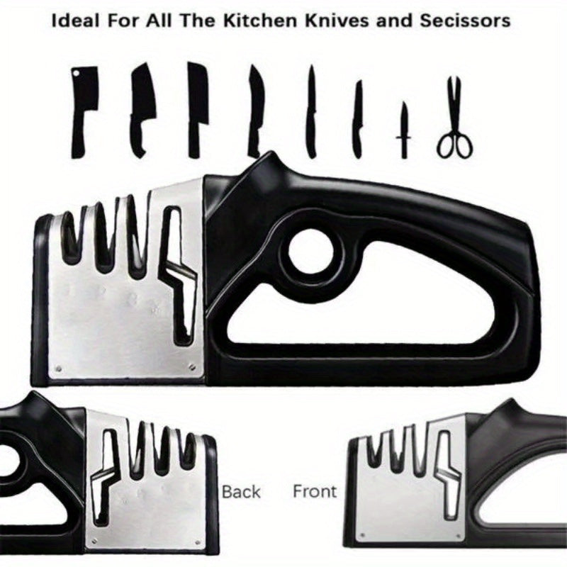 1  sharpener kitchen knife scissors sharpener