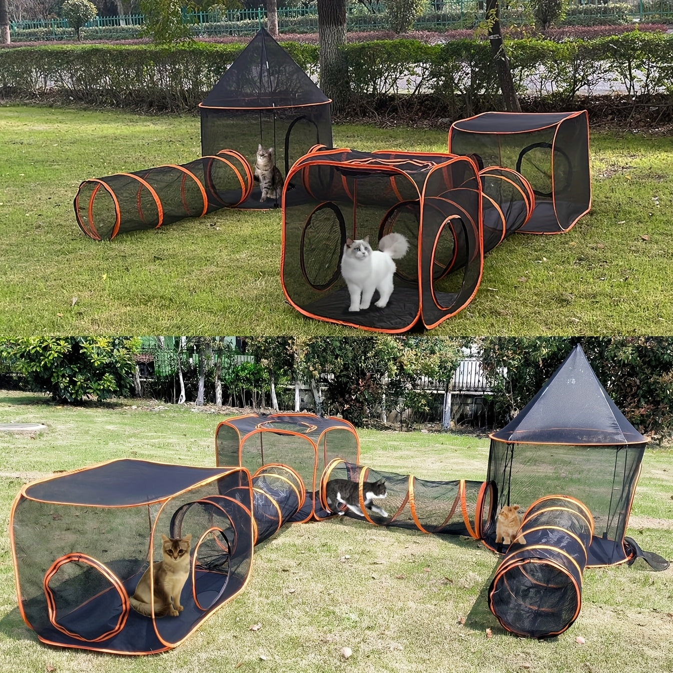 outdoor 6 in 1 pet enclosures large playpen portable