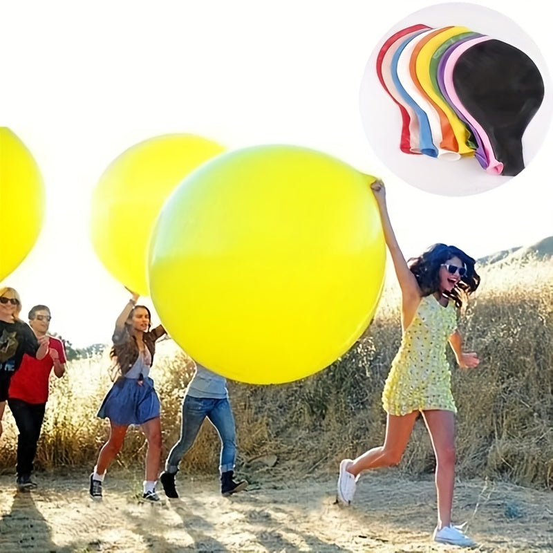 6pcs gigantic super thickened 37 inch   balloons
