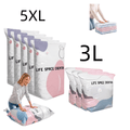 8pcs heavy duty vacuum storage bag no pump required