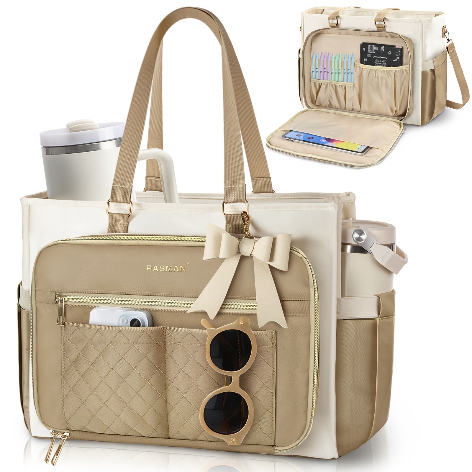 women tsa   laptop tote bag compatible