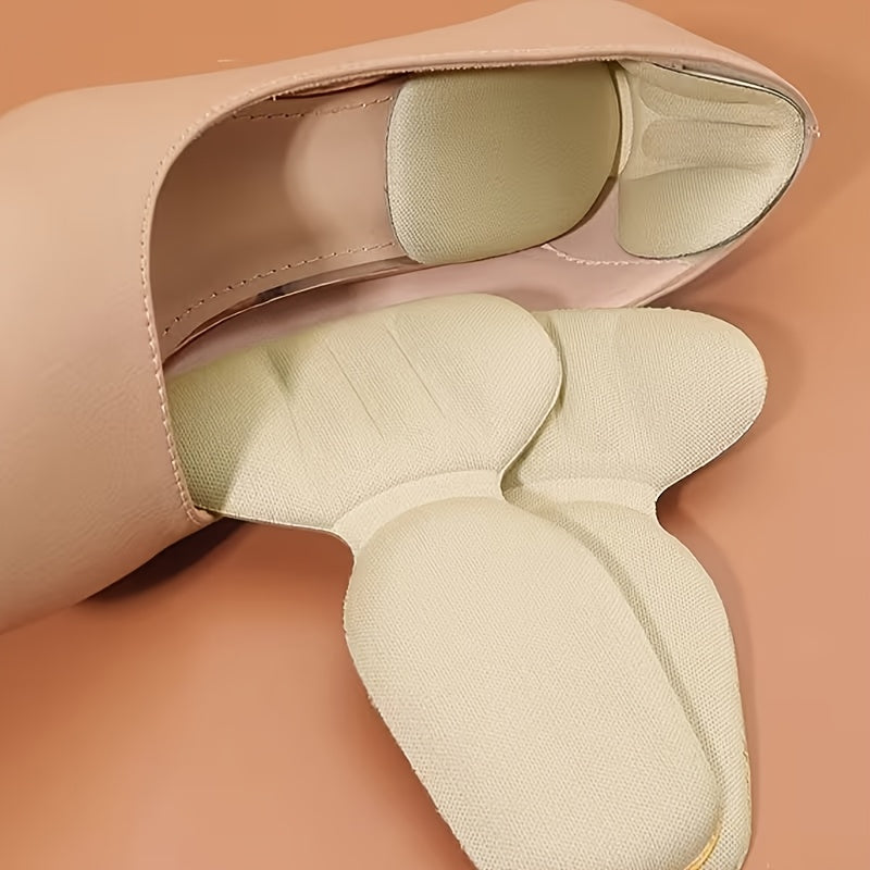 1   in 1 t shaped heel pads womens soft foam insoles
