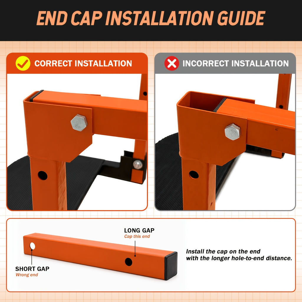heavy duty foldable tire step anti slip texture adjustable