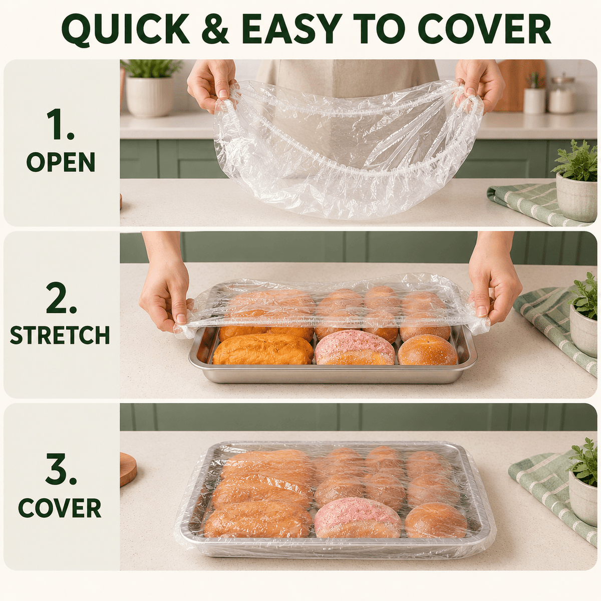 31 5  23 6 xxl extra large elastic food cover 30pcs