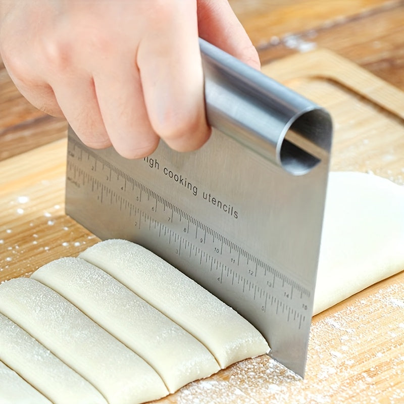 graduated thickened rust proof bread cutting dough slicer