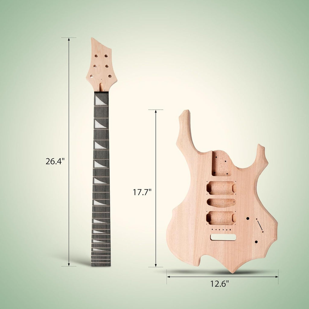 diy electric guitar kit 6 strings guitar kit