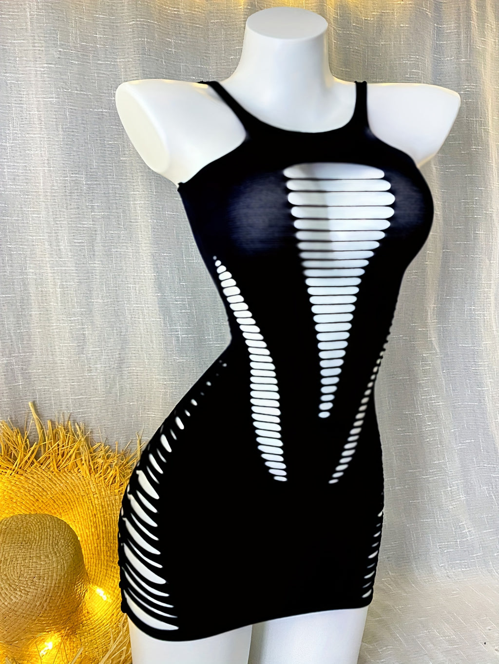 1pc   women   cover without bikini hollow bodycon