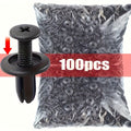 100pcs   clip set door fender rivet fixing