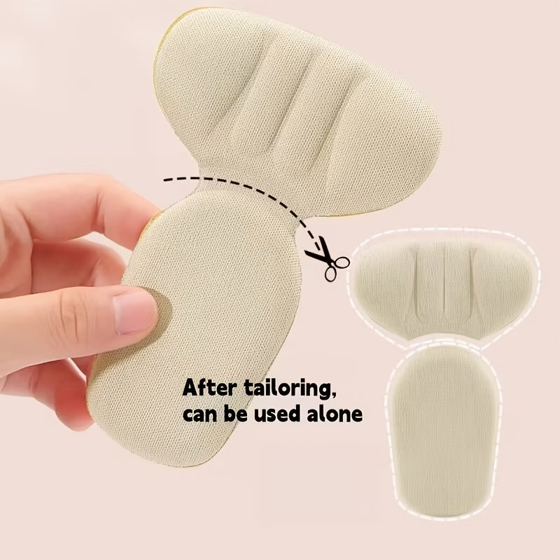 1   in 1 t shaped heel pads womens soft foam insoles