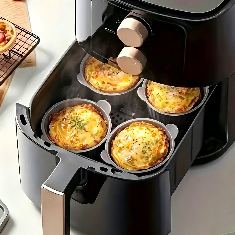 8pcs multi functional air fryer baking cups made silicone