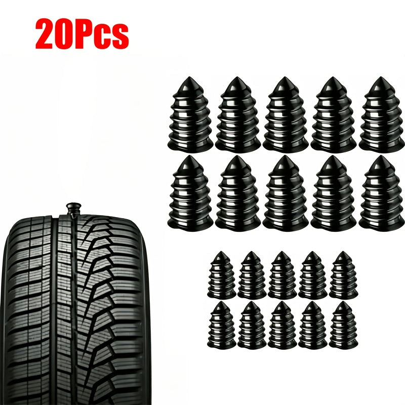 20 40pcs tire repair rubber nail kit suitable car motorcycle