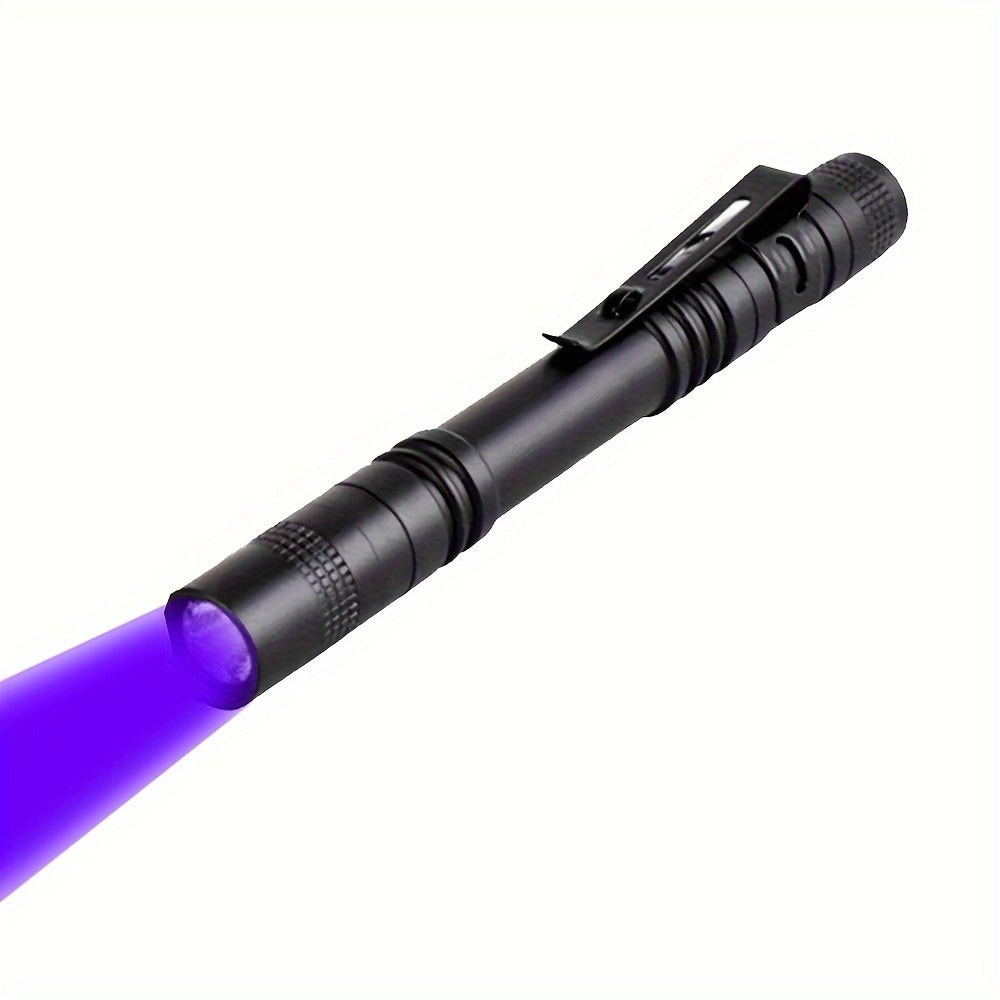 1pc 395nm uv black light flashlight leak detection pet urine