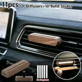 10pcs sponge strips 1pc air outlet solid wood magnetic flip