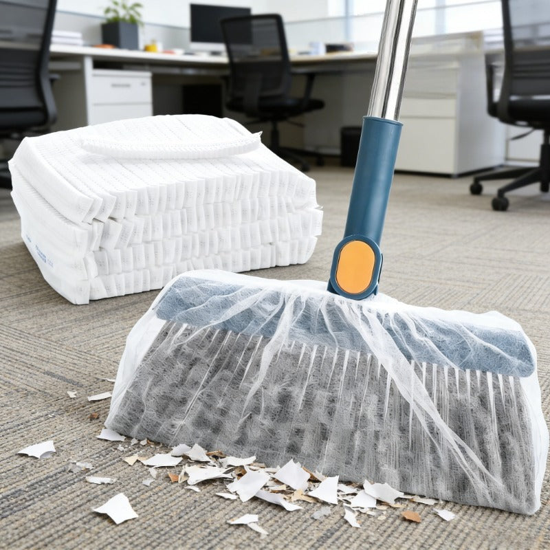 200pcs disposable broom covers electrostatic