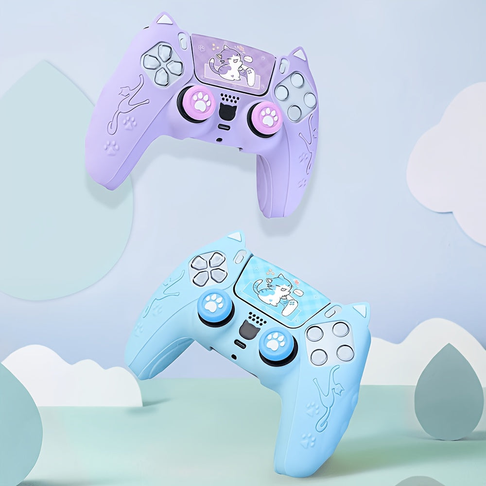 cat ear cover ps5 controller soft case ps5 controller