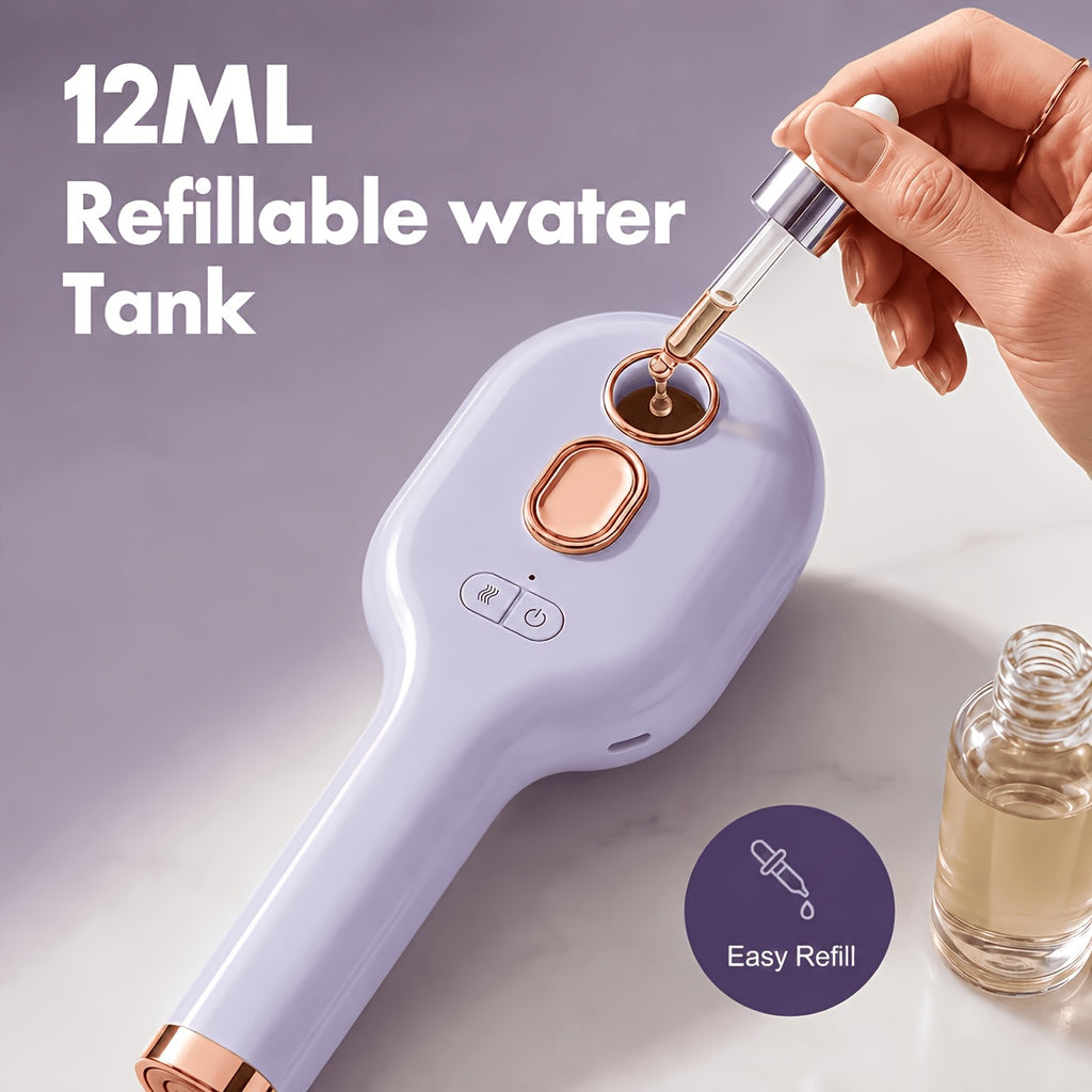 portable usb rechargeable electric scalp massager comb