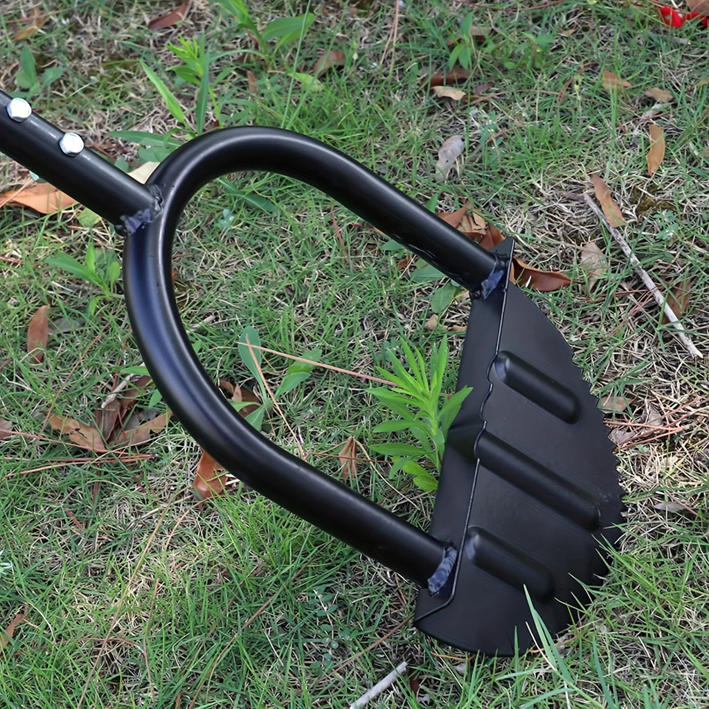 manual edge cutting shovel handle half lawn edge cutting
