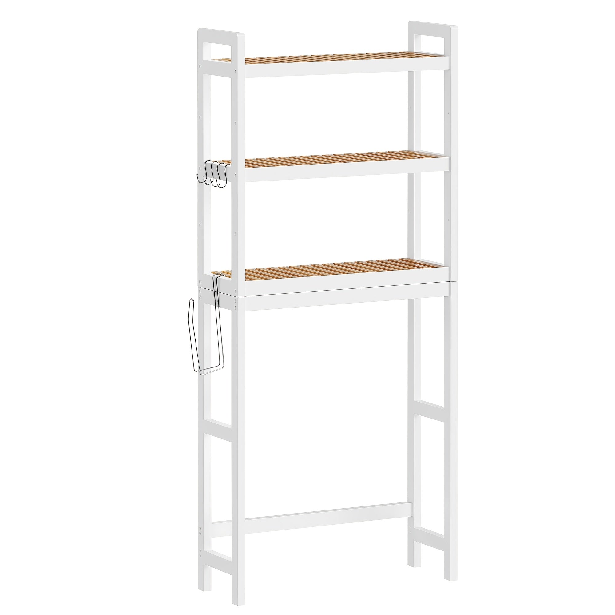 shelf unit toilet bathroom organizer