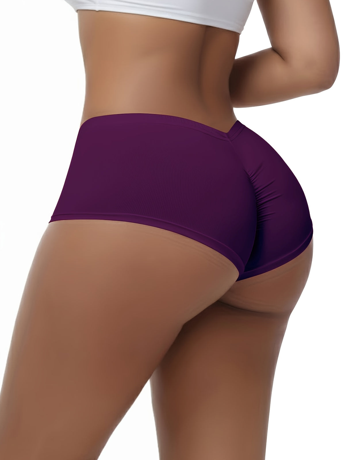 10pcs womens multi color solid color underwear suitable