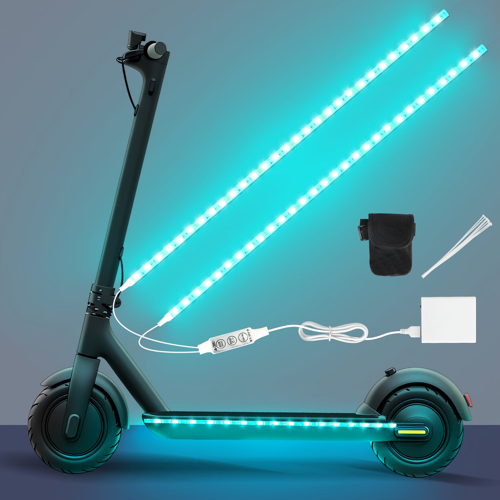 electric scooter led light strip usb battery   power