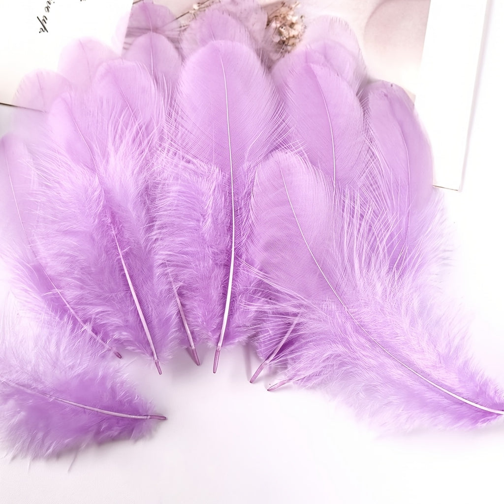 297pcs colorful artificial feathers suitable diy crafts