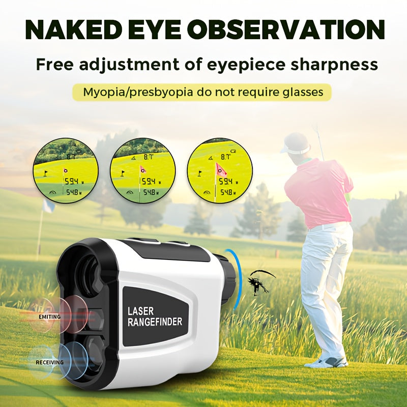 1200 yard laser rangefinder golf   stuff 6 5x