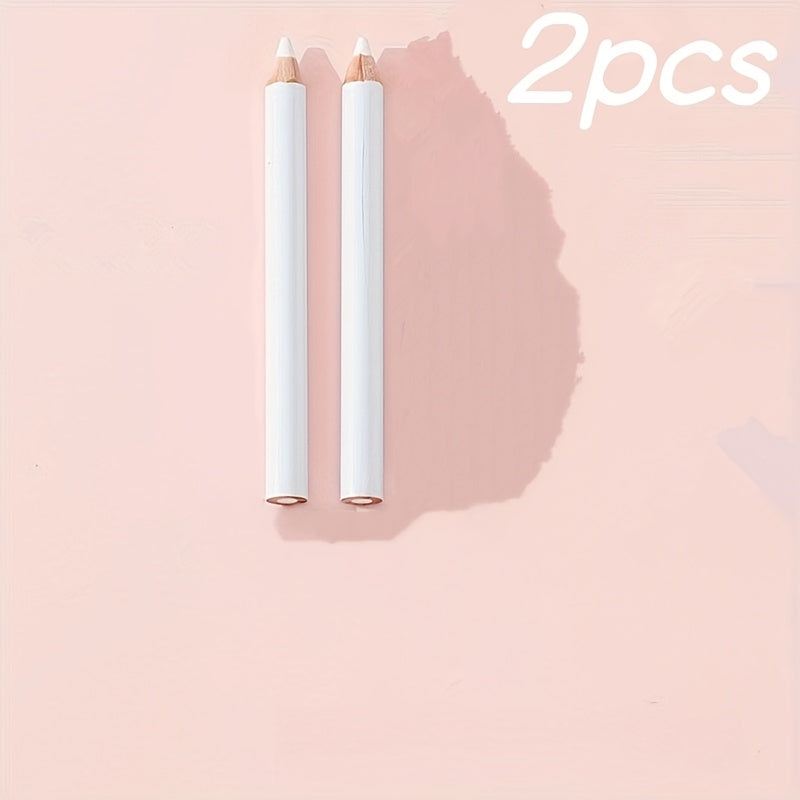 2pcs high visibility white tailor chalk pencils suitable