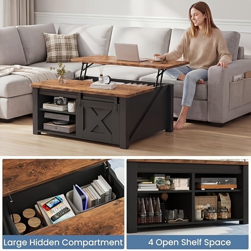 courtyard coffee table lift top coffee table hidden storage