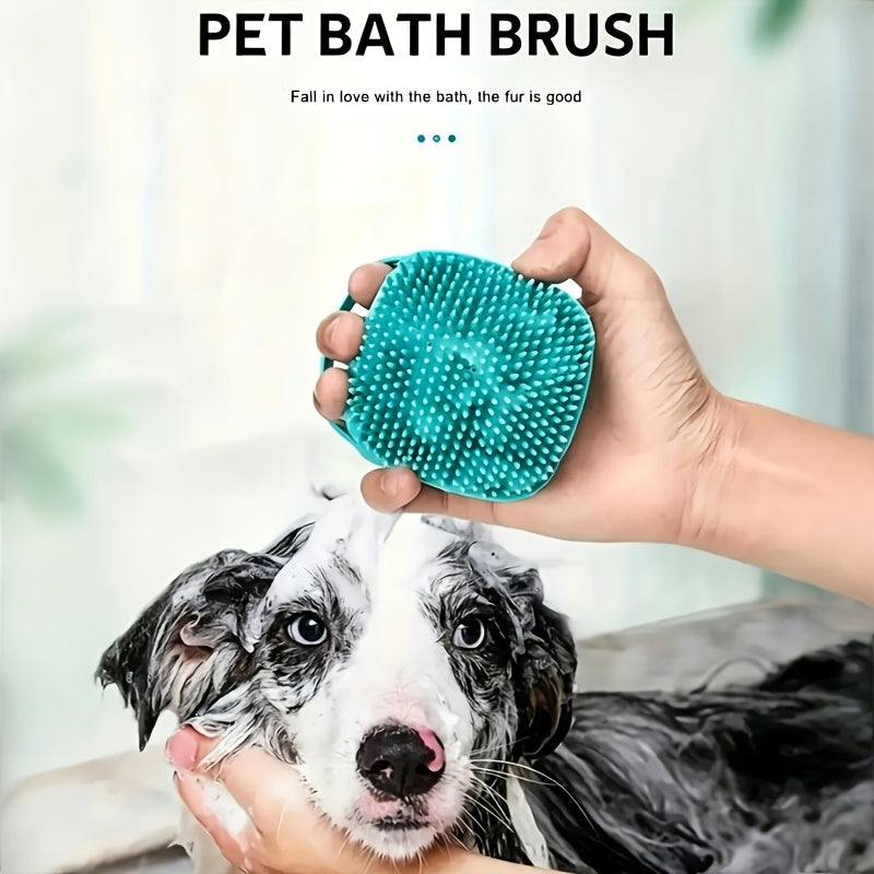 pet grooming brush dog massage brush bathing gentle pet