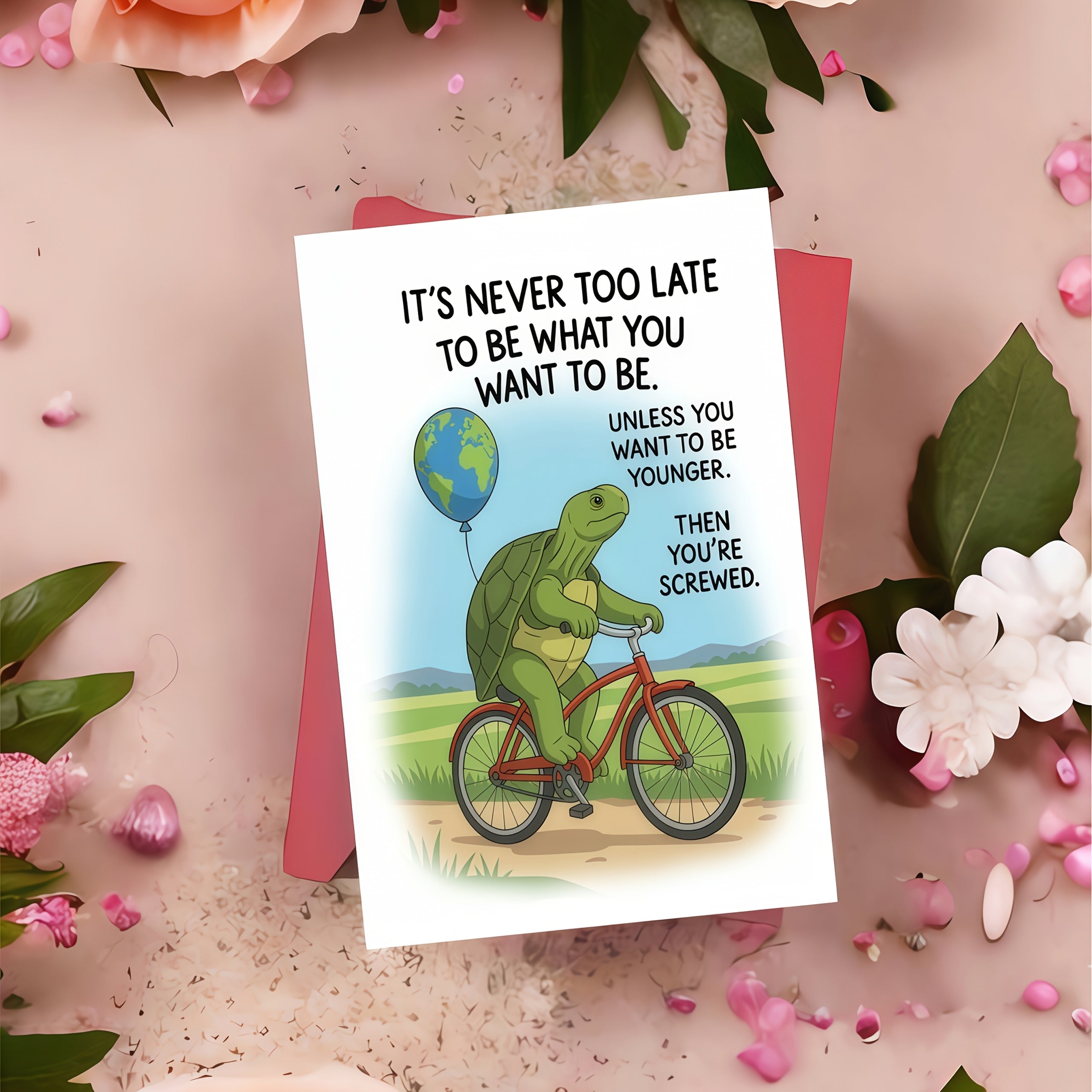 1  birthday greeting card friends colleagues