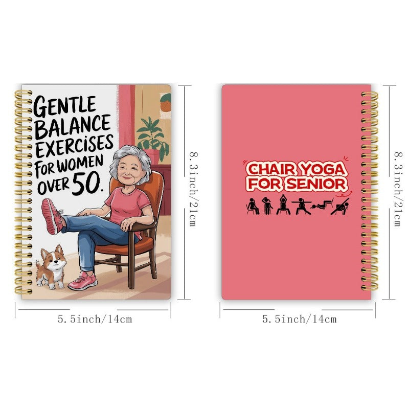 1 1 year monthly program exercise guide women 50 chair yoga