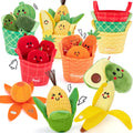 color sorting toys 6 12 months 16pcs fruit