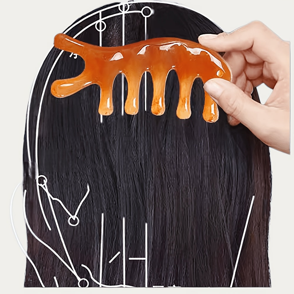 3pcs set designed gua sha massage tools head massage comb