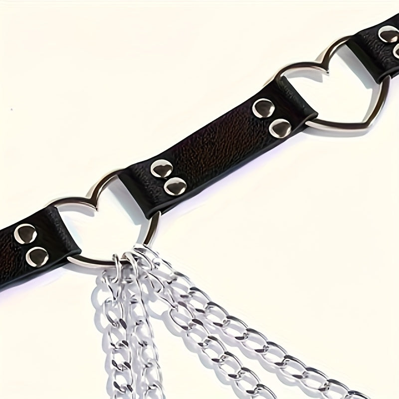 multiple sizes   womens gothic punk fashion heart