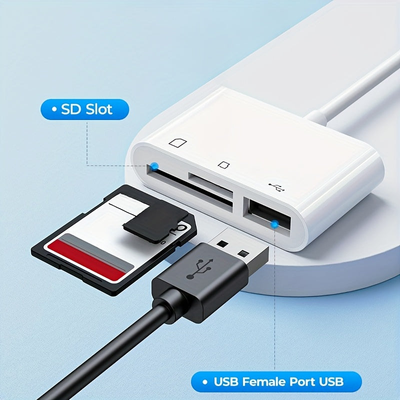 3 in 1 usb c sd card reader fast transfer