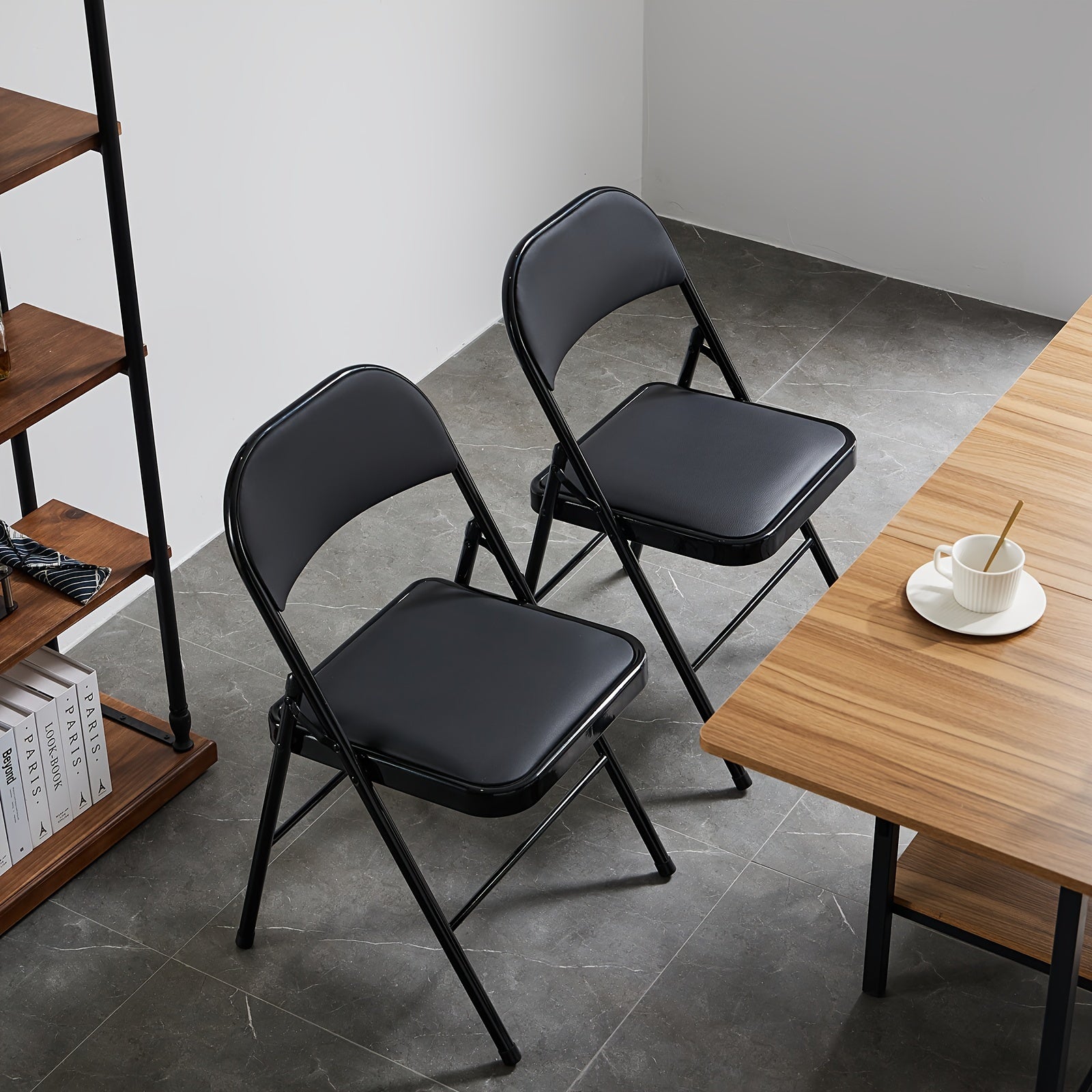12 pack black folding chair set padded folding chairs steel