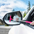 1pc handheld telescopic car brush portable rearview mirror