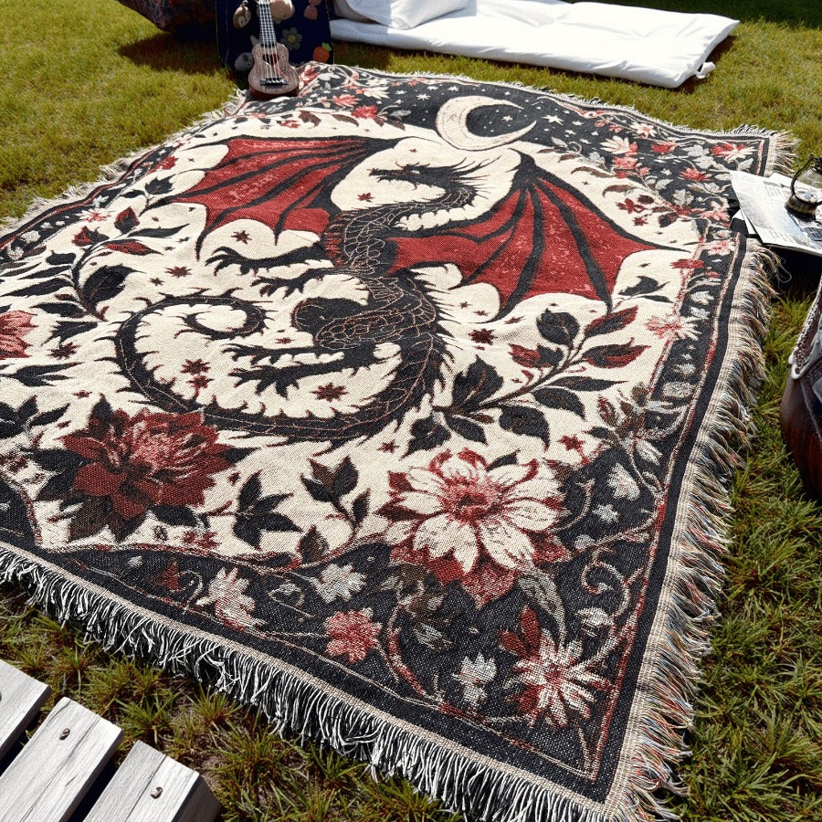 outdoor blanket portable thickened picnic mat cover blanket