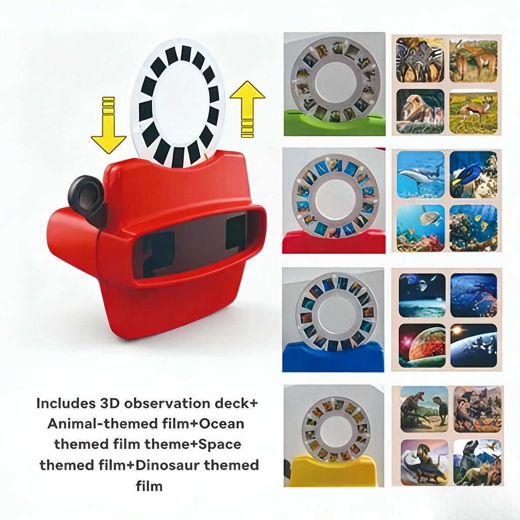 5pcs deluxe 3d visual viewer set   1 3d viewer 4