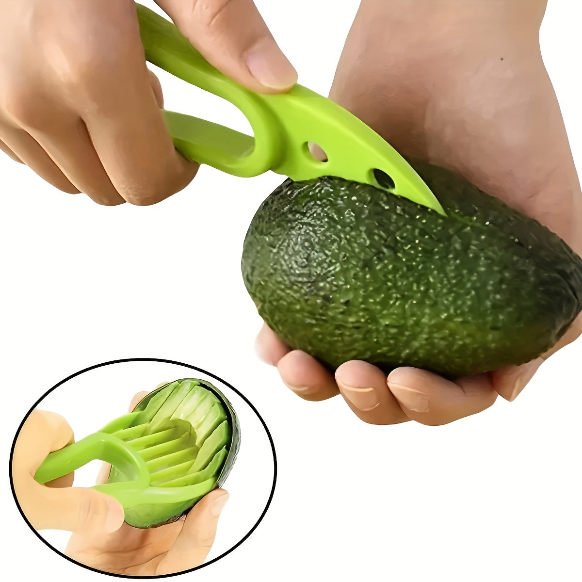 2 in 1 avocado slicer pitter multifunctional kitchen gadget